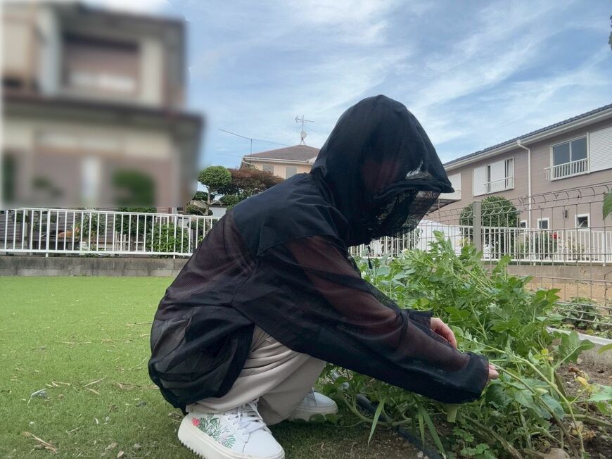 青山商事 着る虫よけ 防虫メッシュアノラックプルオーバー