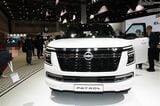 ジャパンモビリティショー2025に展示された日産の新型「パトロール」（筆者撮影）