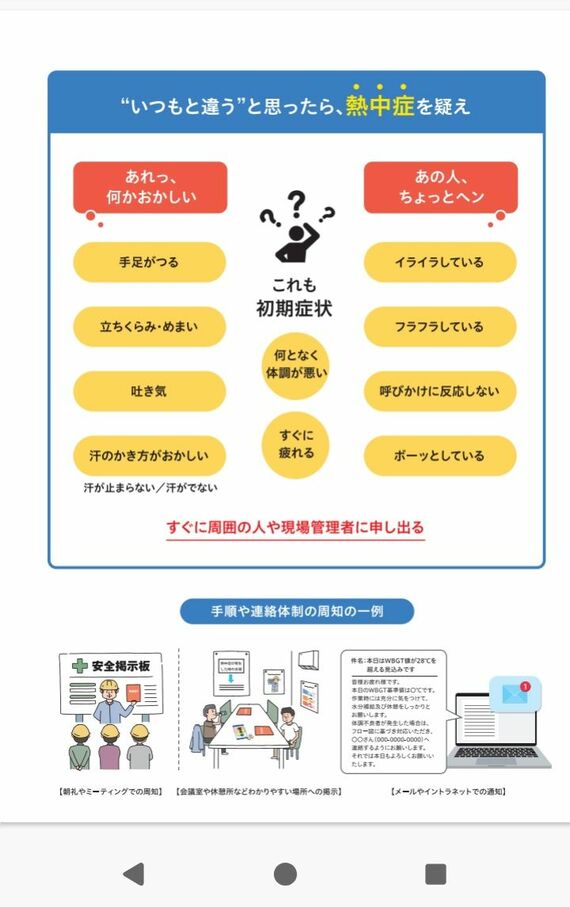 厚生労働省・熱中症対策に関する資料