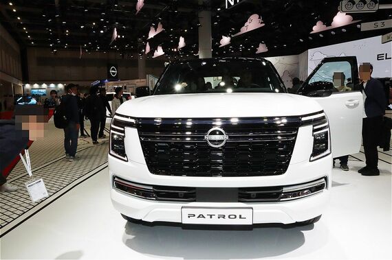 新型パトロールのフロントフェイス