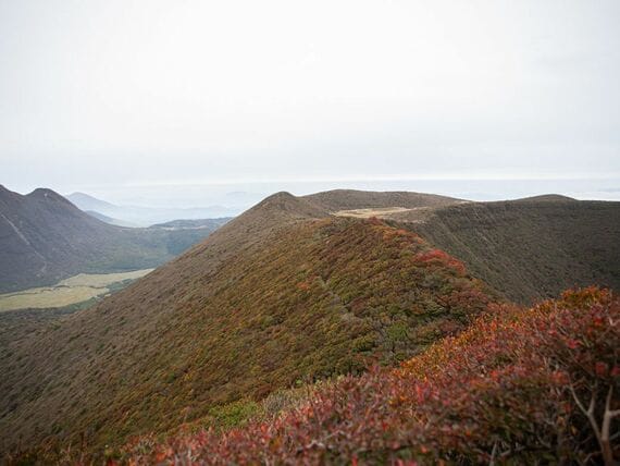 中岳山頂からの風景