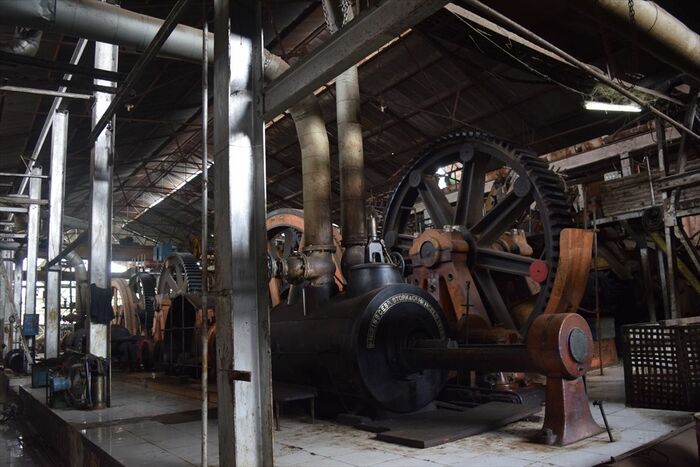 止まった歯車。現役時代を見ていると一抹の寂しさを感じる