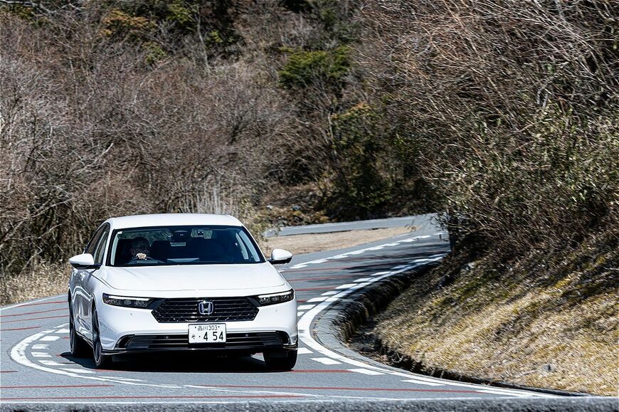 2024年3月8日に発売したホンダの新型「アコード」（写真：三木宏章）