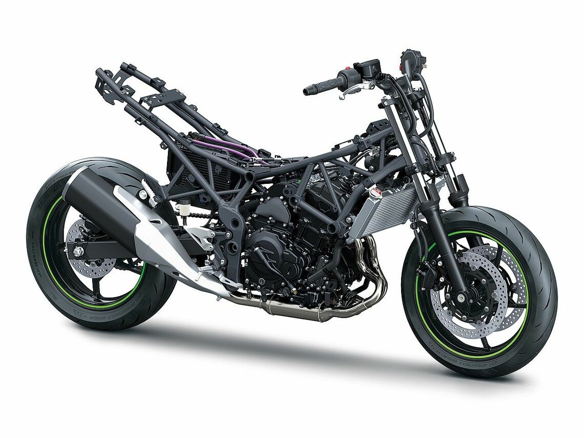 カワサキ｢Z7ハイブリッド｣バイク電動化の未来 発売目前の新型バイクから電動化戦略を考える(東洋経済オンライン) - goo ニュース