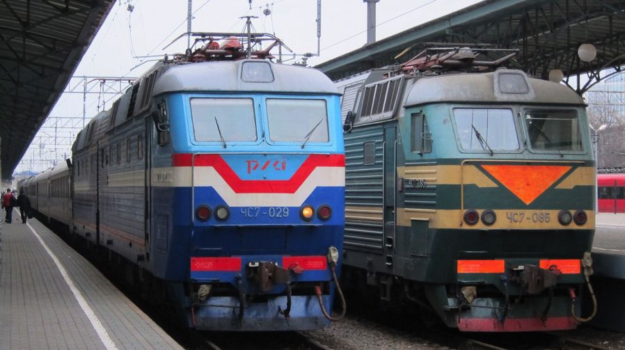 モスクワのベラルースキー駅には文字通りベラルーシ方面の列車が発着（写真：谷川一巳）