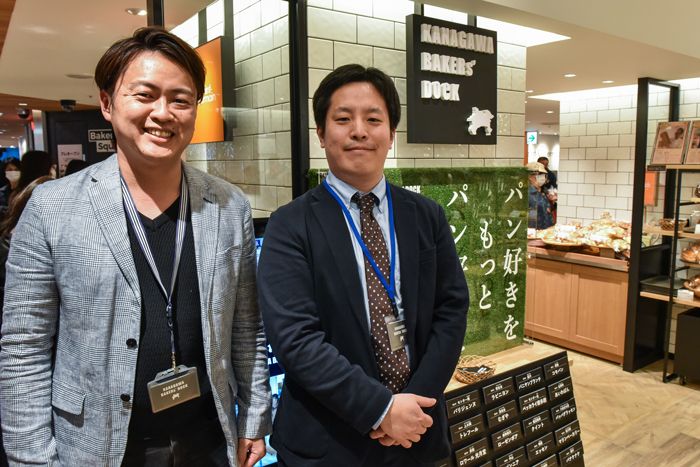 ハットコネクト創業者の矢野氏（左）と、現在代表を務める中島氏（右、撮影：大澤 誠）