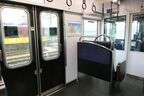 先頭部は2人がけ座席
