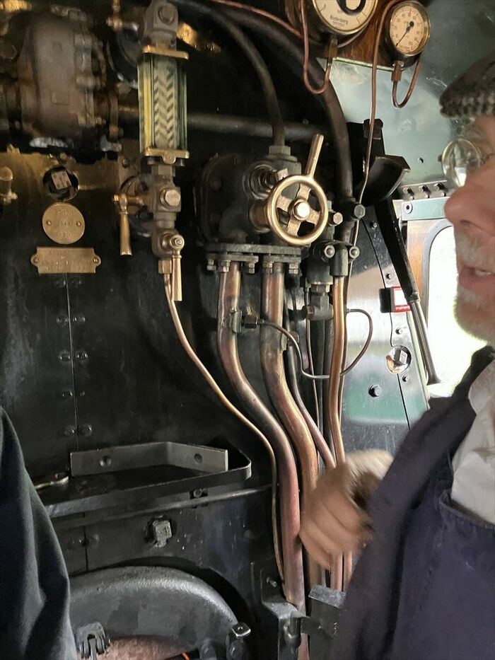 運転室内の機器類