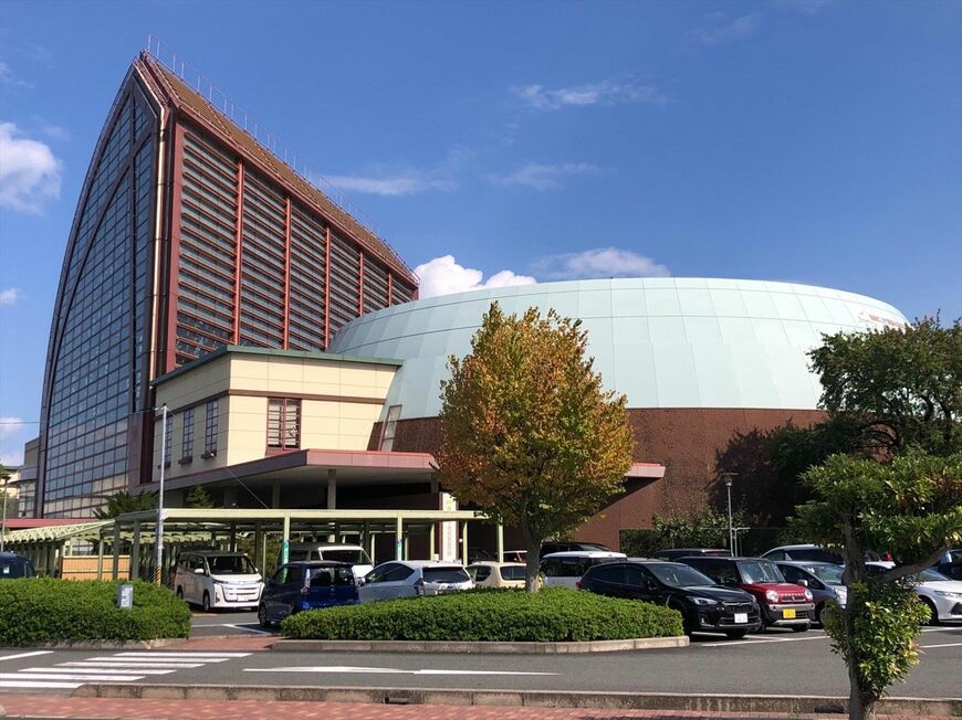 鳥取二十世紀梨記念館「なしっこ館」の外観（筆者撮影）