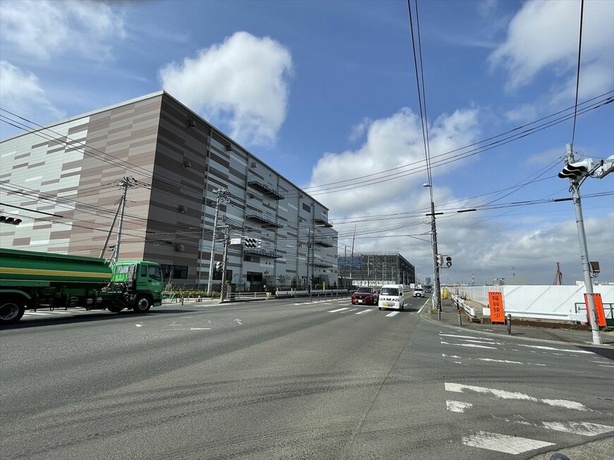 平塚市大神地区では、すでにまちづくりがかなり進んでいる（筆者撮影）