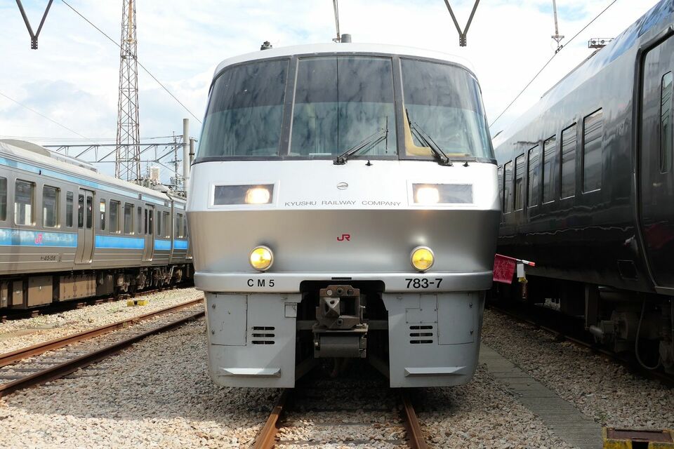 JR九州 783系特急みどり 側面エンブレム - 鉄道