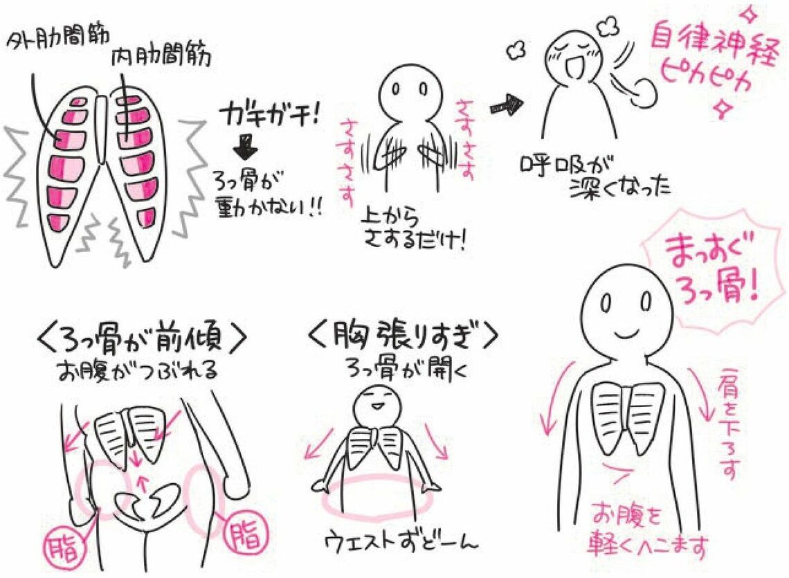 （出所：『自然やせ力 運動オタクが運動やめたらー10kg! やせ細胞を120%呼び覚ます養生』より）