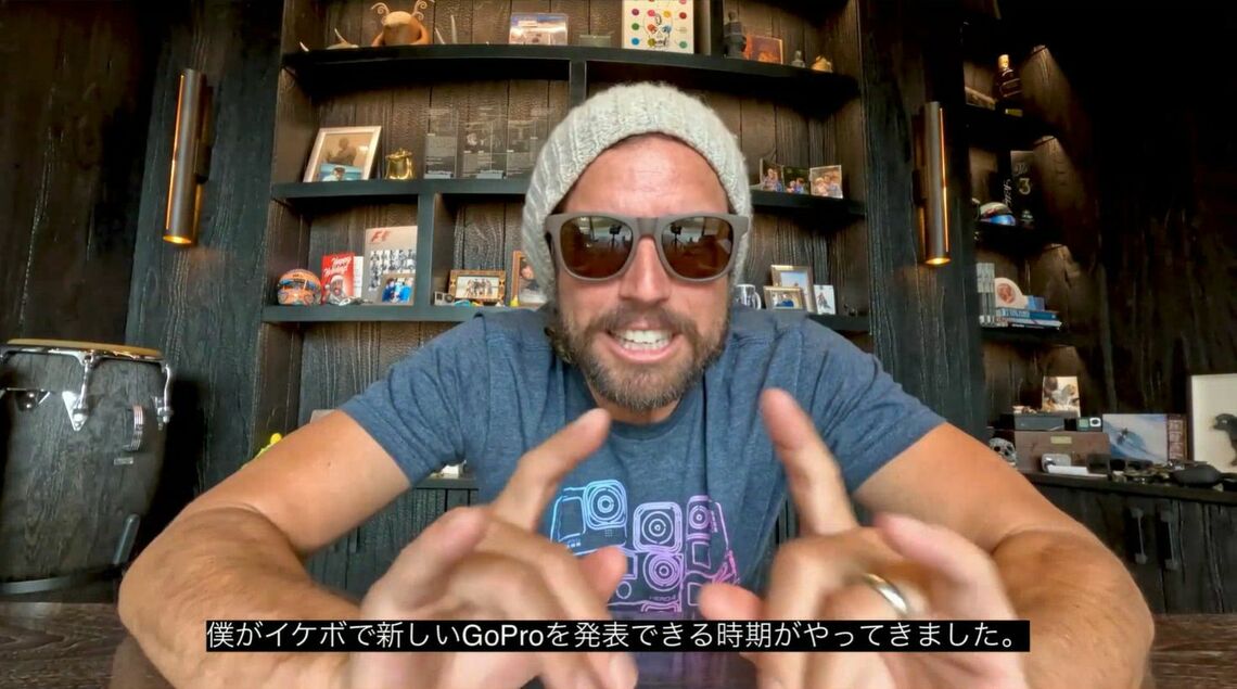 創業者でCEOのニコラス・ウッドマン氏も新製品発表会見に登場（ユーチューブ映像から）