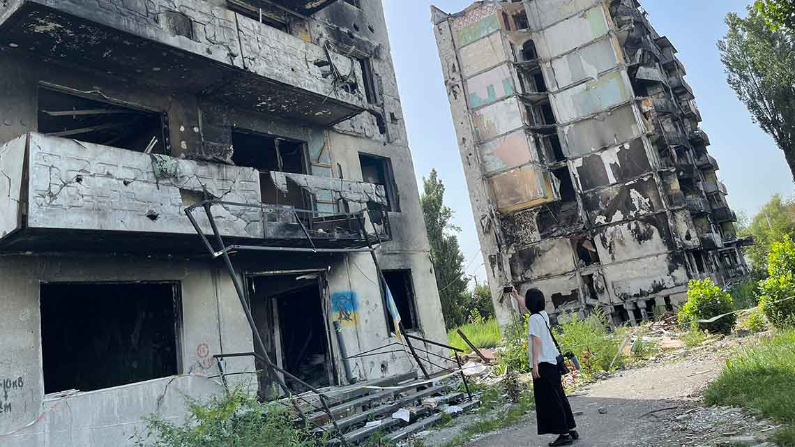 被害が甚大だった地域でも日常を取り戻している
