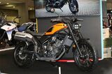 ホンダの新型CL250（筆者撮影）