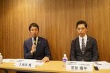 ヤマト運輸 宅急便部長の久保田亮氏（左）と、宅急便部 エリアマネジメント推進課 担当課長の宮原陽平氏