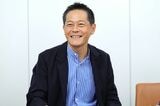 「今後さらにコスメを強化していく」と言う馬場昭典社長（撮影：尾形文繁）