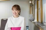 朝ドラヒロインとしての心境を笑顔で語る川栄李奈（撮影：長田慶）