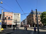 ザールブリュッケンの市内を走るトラム（筆者撮影）