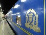 「北斗星」はJR北海道編成とJR東日本編成があり、食堂車「グランシャリオ」インテリアもそれぞれ違った。写真はJR北海道編成の客車（撮影：南正時）