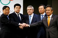 北朝鮮､平昌冬季五輪に22選手を派遣へ アイスホッケーのほかスキーとスケートに
