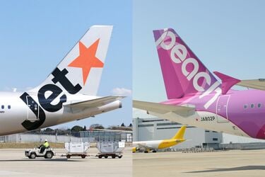 最終値下げ　ピーチ　ジェットスター春秋航空日本 737 1/400スケールモデル 最終値下げ ピーチ ジェットスター春秋航空日本 737 1/400