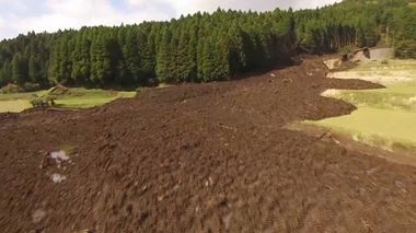 Japan Drone Footage Shows Landslides and Seismic Faults after Powerful Quakes