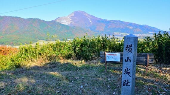 滋賀県長浜市にある横山城跡（写真：kumayosi / PIXTA）