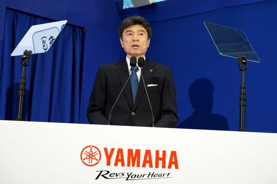 ヤマハ発動機のマリン事業本部長・野﨑達也氏