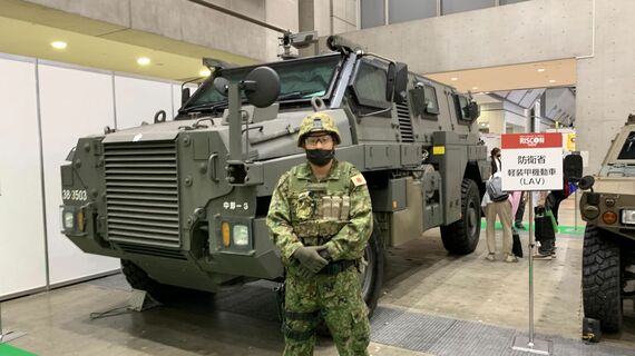陸上自衛隊、中央即応連隊の輸送防護車
