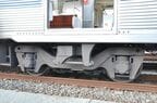 後期の車両は台車の形がやや異なる