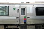乗降口を境にグリーン車と普通車に分かれる