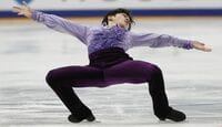 宇野選手が男子SPで首位発進､ロシア杯 自己ベストの98.59点を獲得
