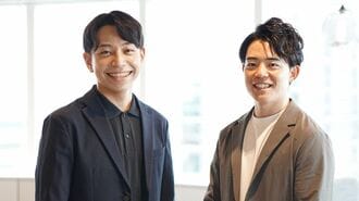 共同代表の中沢氏と佐竹氏