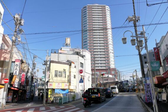 鶴ヶ峰駅付近 踏切 ココロット鶴ヶ峰