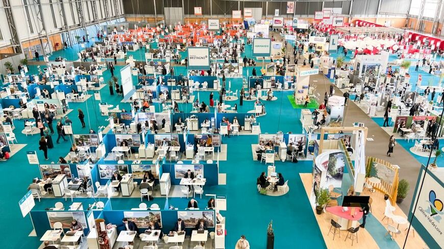ランデブーアンフランス2022の会場の様子（写真：筆者撮影）