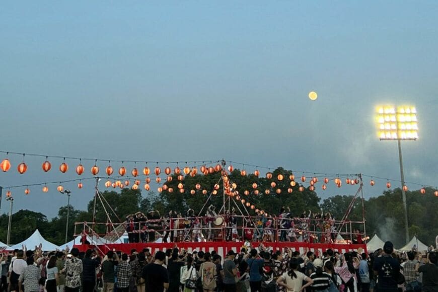 マレーシアの盆踊り大会