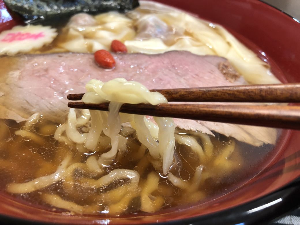 この美しさ。課題は多いが、喜多方のラーメンは絶品だ（筆者撮影）