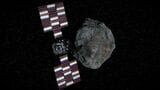 DESTINY+探査機による小惑星Phaethonフライバイの想像図CG（画像：JAXA）