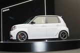 世界初公開、ホンダの小型EV「Super-ONE Prototype」（筆者撮影）