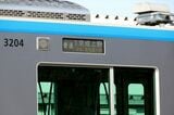 次の停車駅なども表示するLED式の行き先表示（撮影：尾形文繁）