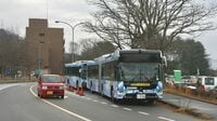 JR｢自動運転･隊列走行BRT｣公道走行で見えた課題 東広島市で実証実験､信号や割り込みどう対処?