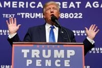 米株価指数先物急落､トランプ氏リードで 米10年債価格が上昇､利回りは大きく低下