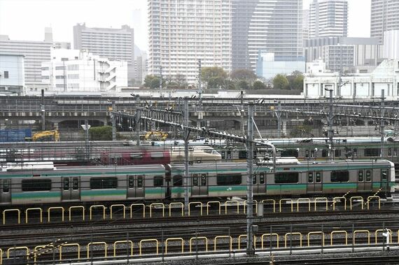 高輪ゲートウェイシティ トレインビュー