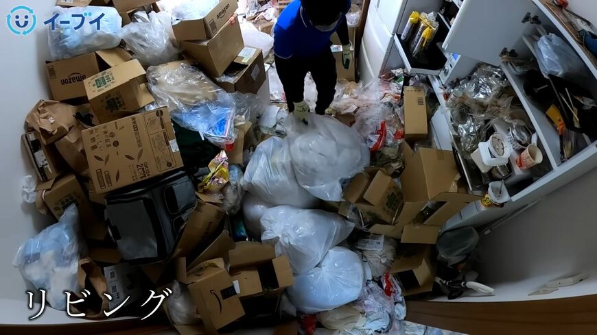 （画像：「イーブイ片付けチャンネル」より）