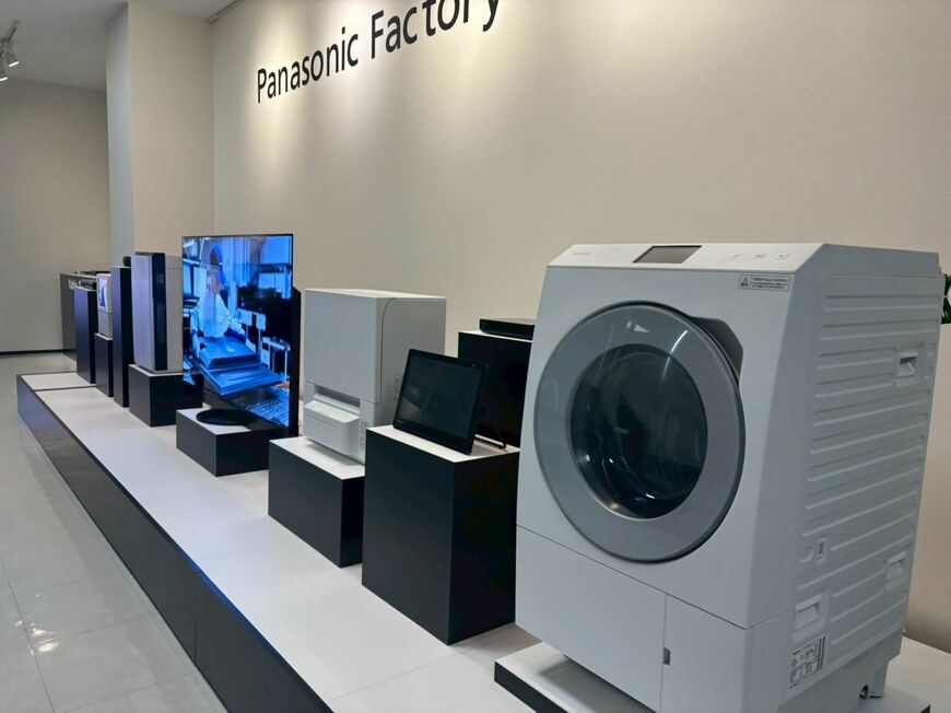 宇都宮工場に展示されているリファービッシュ製品（写真：筆者撮影）