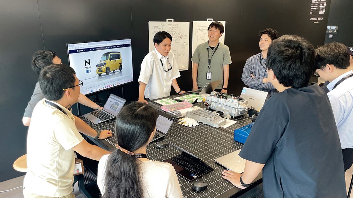 ホンダの大阪ソフトウェア拠点のオフィス