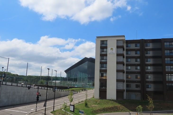 介護付き賃貸マンションもできた（写真：筆者撮影）
