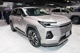 ジャパンモビリティショー2025に展示されたトヨタの新型「RAV4コア」（筆者撮影）