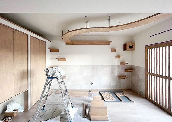 賃貸住宅の「猫可」仕様に乗り出す